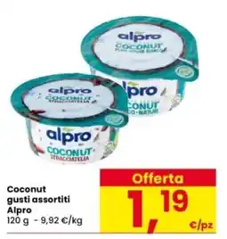 Interspar Coconut gusti assortiti Alpro offerta