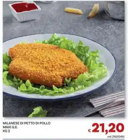 Vivo Supermercati Milanese di petto di pollo offerta