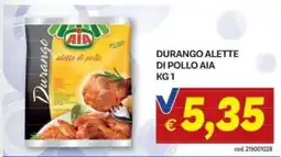 Vivo Supermercati Durango alette di pollo AIA offerta