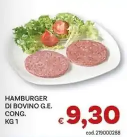 Vivo Supermercati Hamburger di bovino g.e. offerta