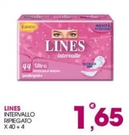 Rosa Cash Lines intervallo offerta