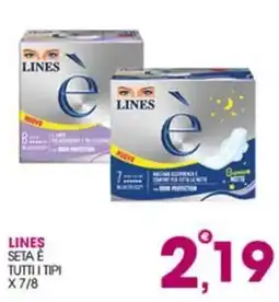 Rosa Cash Lines seta e offerta