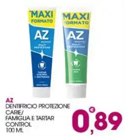 Rosa Cash AZ dentifricio protezione carie e tartar control offerta