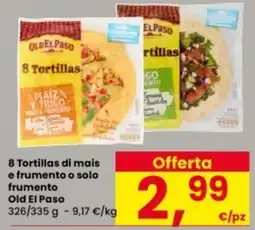 Interspar Tortillas Old El Paso offerta
