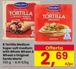 Interspar Tortilla Medium Santa Maria offerta