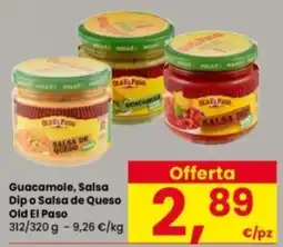 Interspar Guacamole, Salsa Dip o Salsa de Queso Old El Paso offerta
