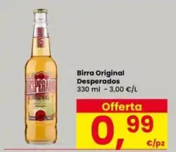 Interspar Birra Original Desperados offerta