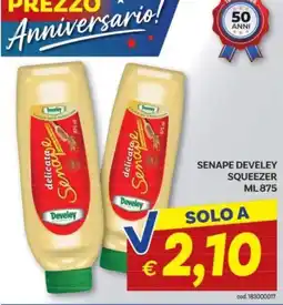 Vivo Supermercati Senape Develey Squeezer offerta