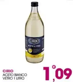 Rosa Cash Cirio aceto bianco offerta