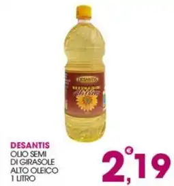 Rosa Cash Desantis olio semi di girasole alto oleico offerta