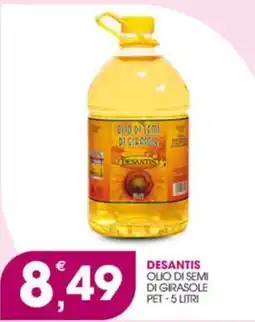 Rosa Cash Olio di semi di girasole Desantis offerta