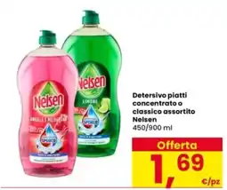 Interspar Detersivo piatti Nelson offerta