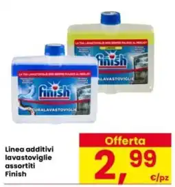 Interspar Linea additivi lavastoviglie assortiti Finish offerta