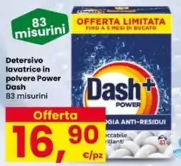 Interspar Detersivo lavatrice in polvere Power Dash offerta