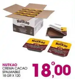 Rosa Cash Nutkao crema cacao spalmabile offerta
