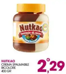 Rosa Cash Nutkao crema spalmabile bicolore offerta