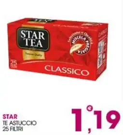 Rosa Cash Star tea classico offerta