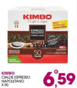 Rosa Cash Kimbo cialde espresso napoletano offerta