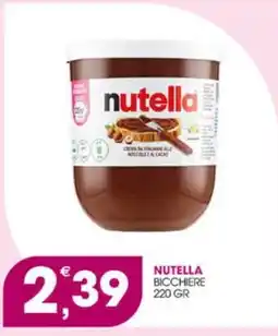 Rosa Cash Nutella offerta