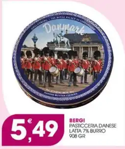Rosa Cash Bergi pasticceria danese offerta