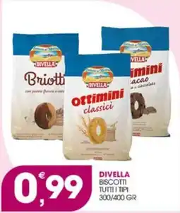 Rosa Cash Divella biscotti offerta