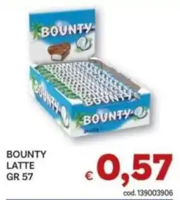 Vivo Supermercati Bounty latte offerta