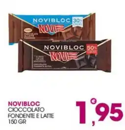 Rosa Cash Novibloc cioccolato fondente e latte offerta