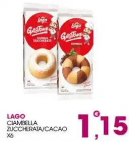Rosa Cash Lago ciambella zuccherata/cacao offerta