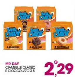 Rosa Cash Mr Day ciambelle classic e cioccolato offerta