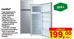 Interspar Frigo doppia porta Comfee offerta