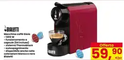 Interspar Macchina caffè Gioia Bialetti offerta