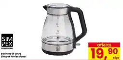 Interspar Bollitore in vetro Simpex Professional offerta