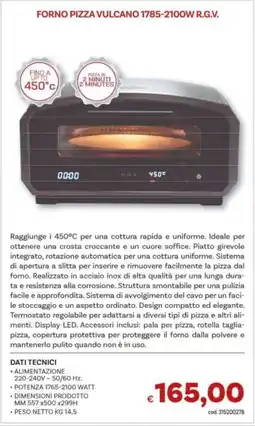 Vivo Supermercati Forno pizza vulcano offerta