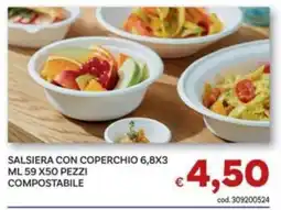 Vivo Supermercati Salsiera con coperchio offerta