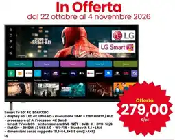 Interspar Smart Tv 50" 4K 50AU731C offerta