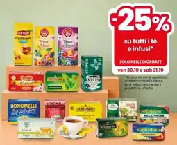 Interspar tè e infusi offerta