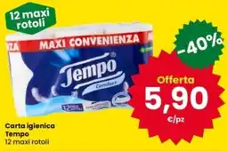 Interspar Carta igienica Tempo offerta