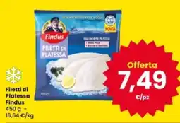 Interspar Filetti di Platessa Findus offerta