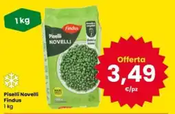 Interspar Piselli Novelli Findus offerta