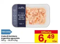 Interspar Coda di Gambero Argentino sgusciato offerta