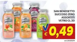 Vivo Supermercati San Benedetto Succoso Zero offerta