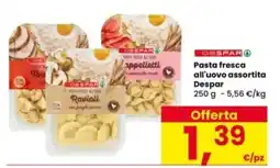 Interspar Pasta fresca all'uovo assortita Despar offerta
