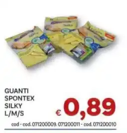 Vivo Supermercati Guanti Spontex Silky offerta