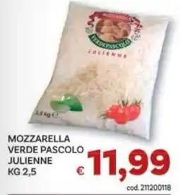 Vivo Supermercati Mozzarella verde pascolo julienne offerta