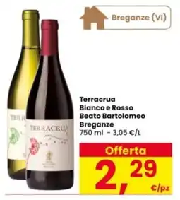 Interspar Terracrua Bianco e Rosso Beato Bartolomeo offerta