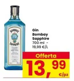 Interspar Gin Bombay Sapphire offerta