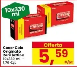 Interspar Coca-Cola Original o Zero lattina offerta