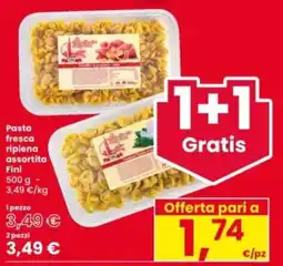 Interspar Pasta fresca ripiena assortita Fini offerta