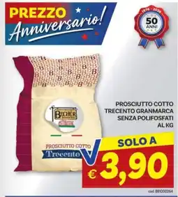 Vivo Supermercati Prosciutto cotto Trecento offerta