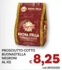 Vivo Supermercati Prosciutto cotto Buonastella Negroni offerta